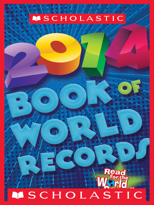 cover image of Scholastic Book of World Records 2014